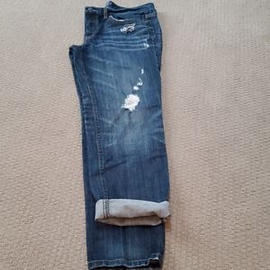 Loft boyfriend jeans size 6/8